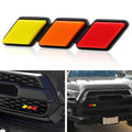 1PC Tri-color Front Grille Cover Badge Emblem for Toyota Tacoma 4Runner Tundra