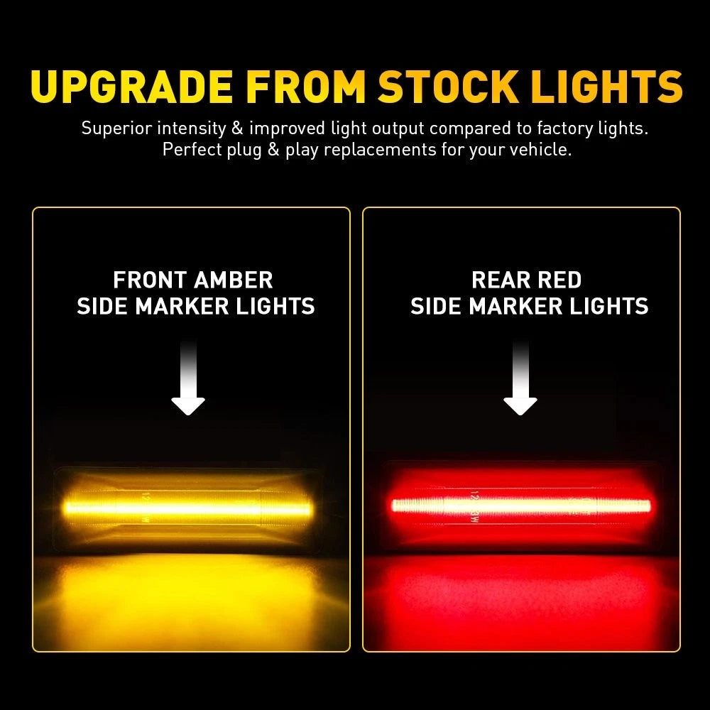 LED Dually Fender Side Marker Light for Dodge Ram 1500 2500 3500 (1994–2002) EPY
