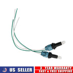 2X Parking Light Bulb & Socket Harness for Toyota Universal MDX ES IS NX
