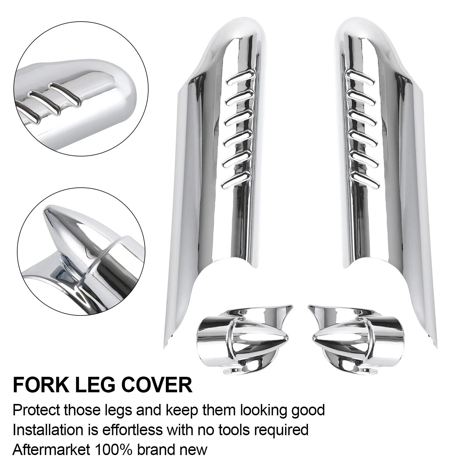 Fork Lower Leg Deflectors for Harley Touring Electra Glide FLHT (2000–2013)