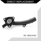 Thermostat Housing Assembly for Toyota Camry (2018-2023) 1 x Black