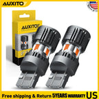 2X Amber LED Front Turn Signal Light Bulbs for Various Vehicles