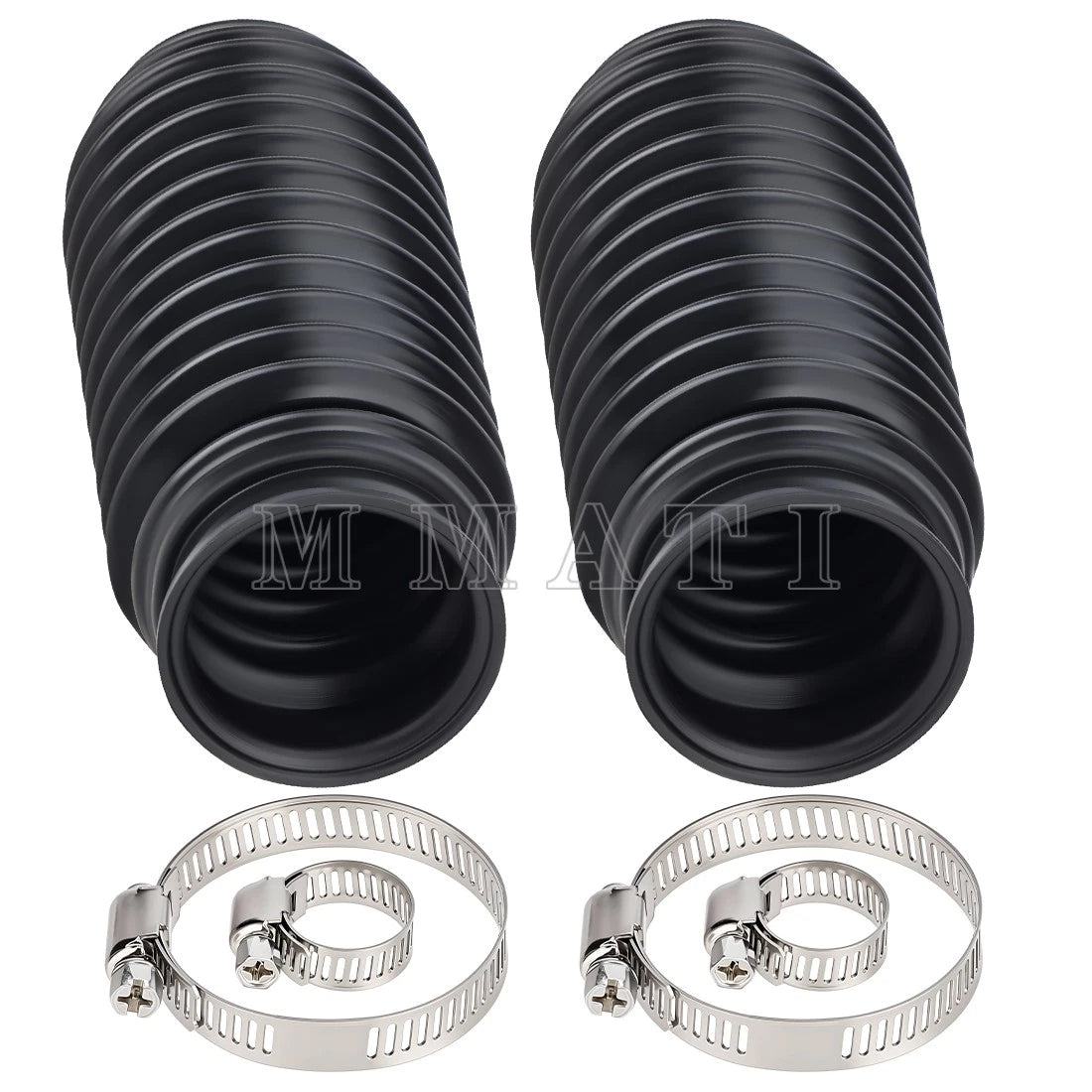 2X Tie Rod Boot w/Clamp for Honda Pioneer 1000 (2016–2024) 53537-HL3-A00