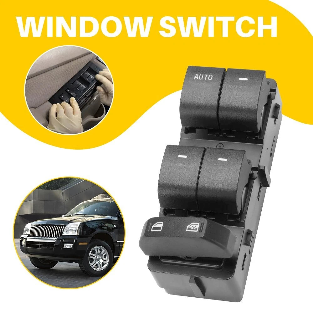 Front Left Power Window Switch for Ford F-250 F-350 F-450 F-550 (DWS804)