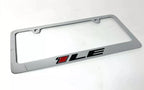 Chrome License Plate Frame Premium Engraved for Chevy Camaro 1LE (2016–2024)