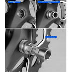 Crank Puller Tool for Square Taper Bottom Bracket Axles (Compatible)