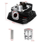 Piston Cylinder Barrel Ring Kit 58mm for Yamaha RX135 RX-King RXK 135 (1980–1990)