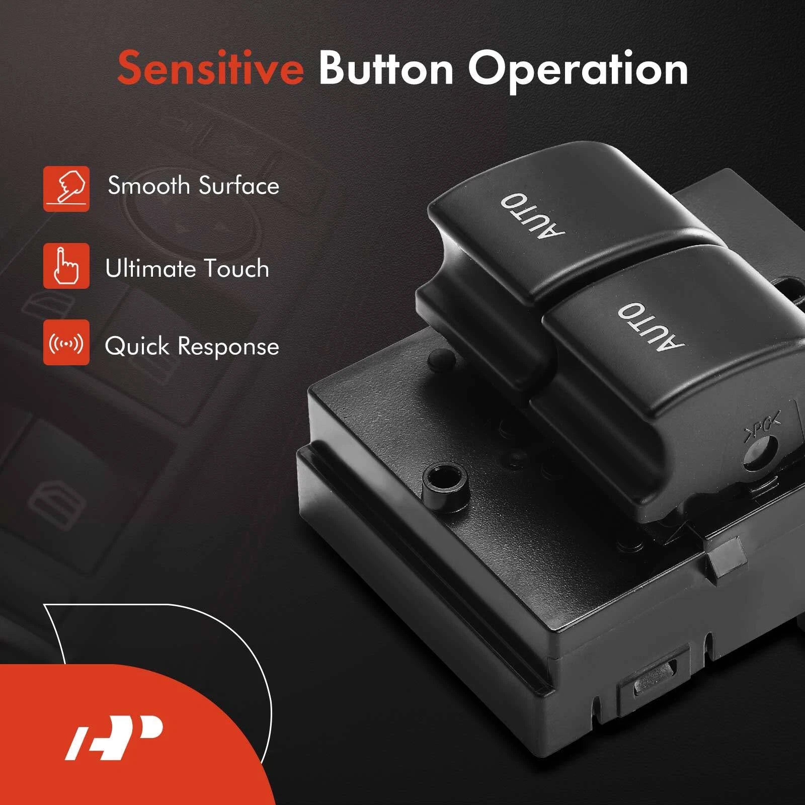 Front Left Power Window Switch for Ford Mustang (2010-2014)