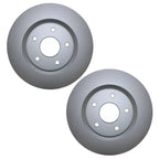 2X Front 330mm Brake Rotors for Chrysler Dodge RAM VW