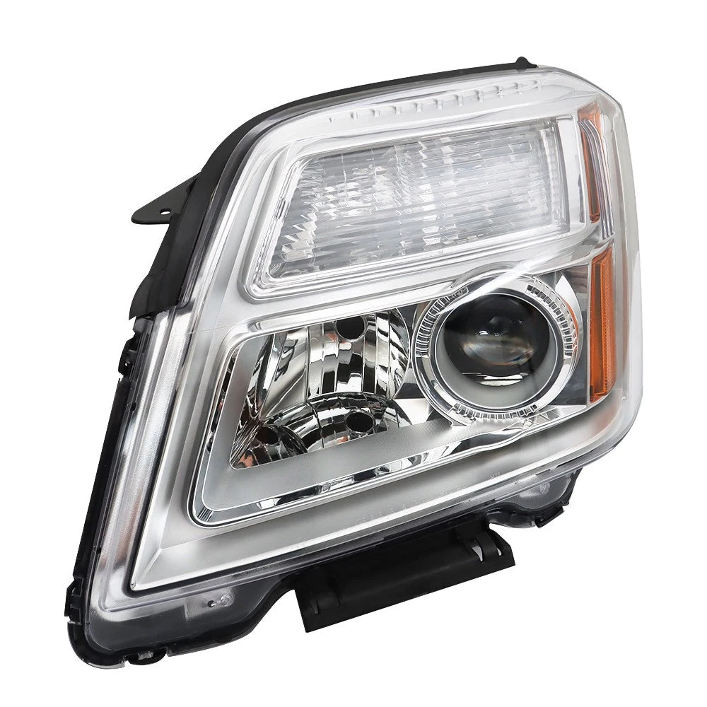 Halogen Chrome Headlight for GMC Terrain (2010â2015) Left/Driver Side