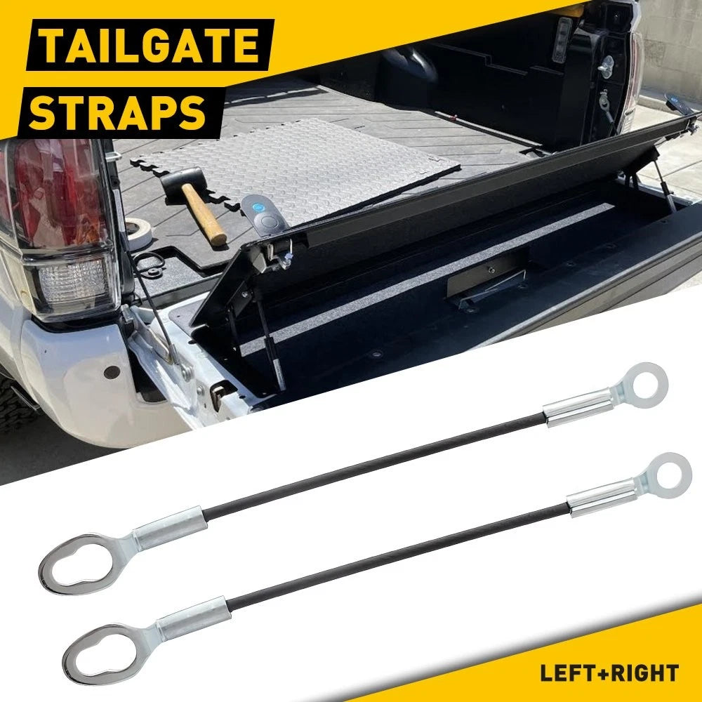 Tailgate Cable Set for Toyota Tacoma (2005–2015) 12.5 inches Left & Right