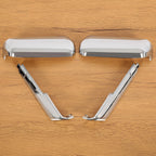 Chrome Top and Side Mirror Covers for Chevy Silverado GMC Sierra HD (2020–2024)