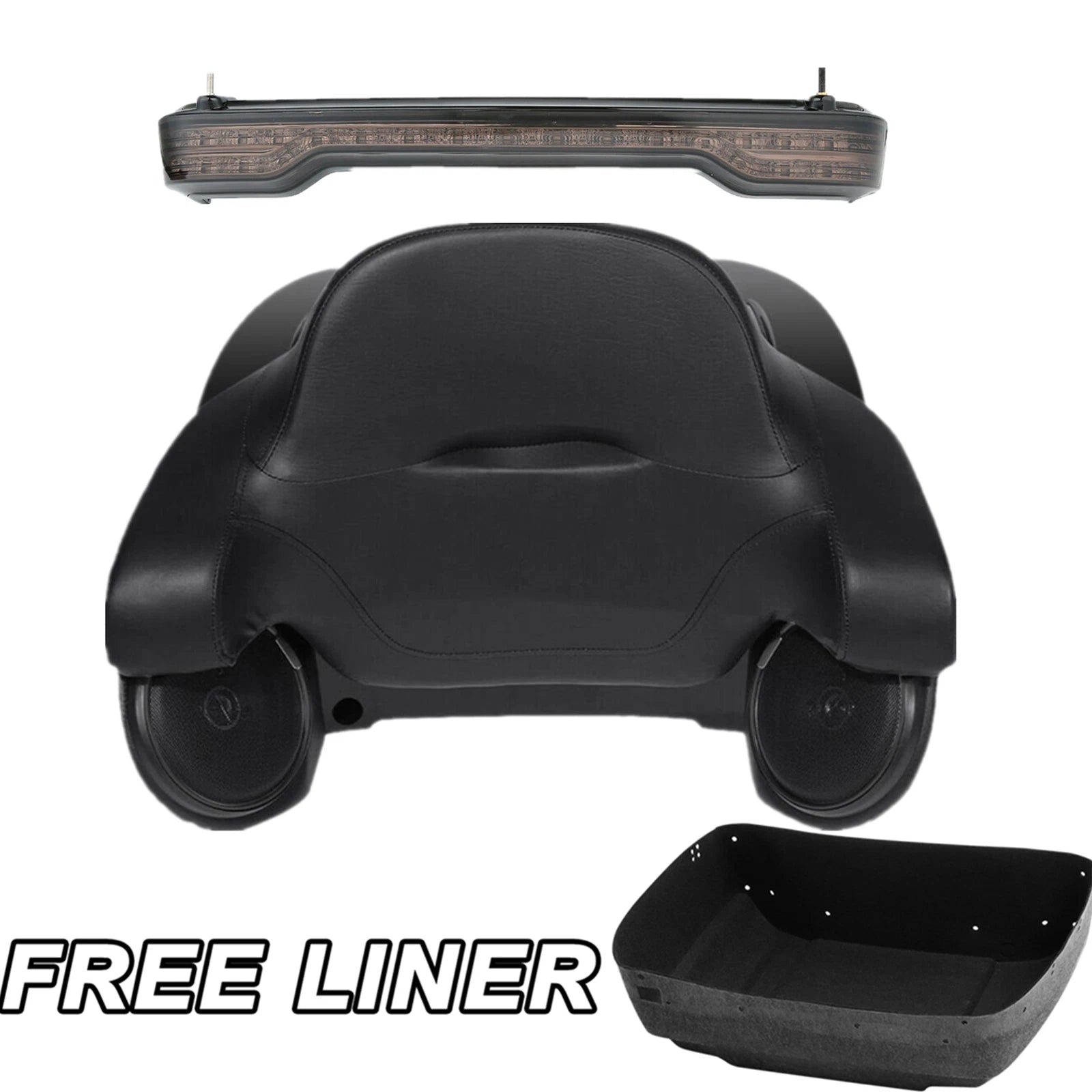 Trunk Pad & Speakers for Harley Touring Road Glide (2014–2026)