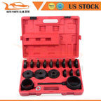 23 pcs Front Wheel Bearing Press Kit for FWD Vehicles 