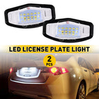 White LED License Plate Light for Acura TL TSX MDX Honda Civic Accord (2000–2023)