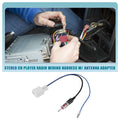 Stereo CD Player Radio Wiring Harness with Antenna Adapter for Toyota (2010–2019)