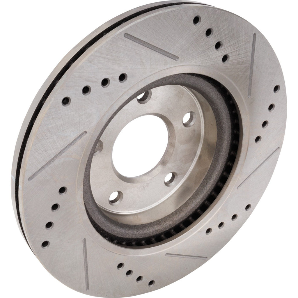 Disc Brake & Pad Kit for Nissan Altima (2007–2013) Cross-drilled