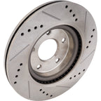 Disc Brake & Pad Kit for Nissan Altima (2007–2013) Cross-drilled