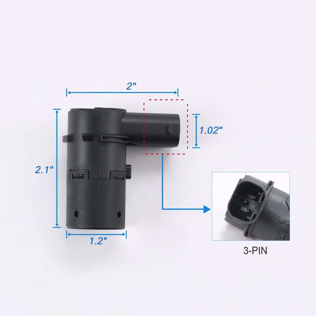 Set of 4 Reverse Backup Parking Assist Sensors for Ford F250 F350 (2001–2011)