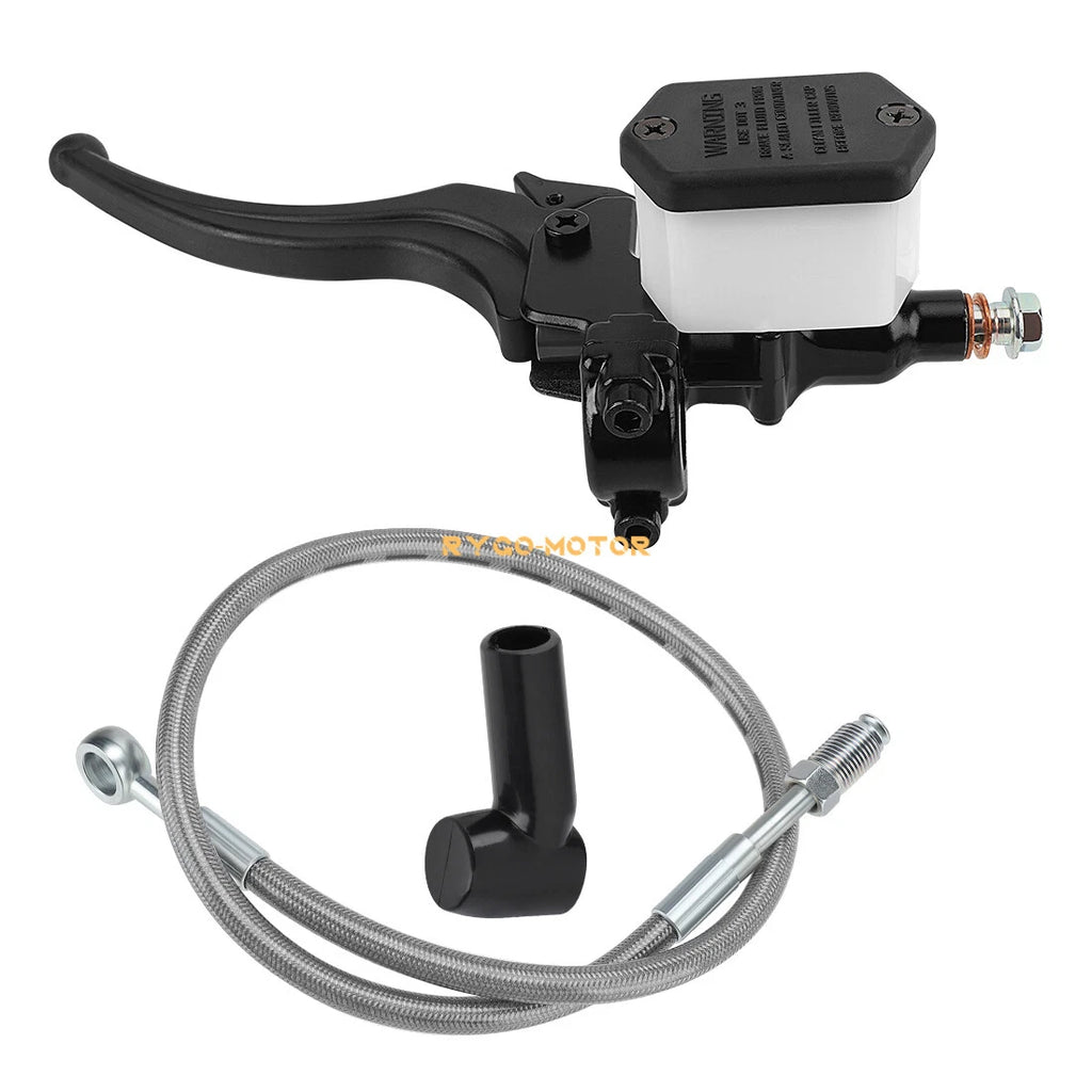 Front Brake Master Cylinder & Hose Line for Polaris Sportsman 500 (1996–2001)