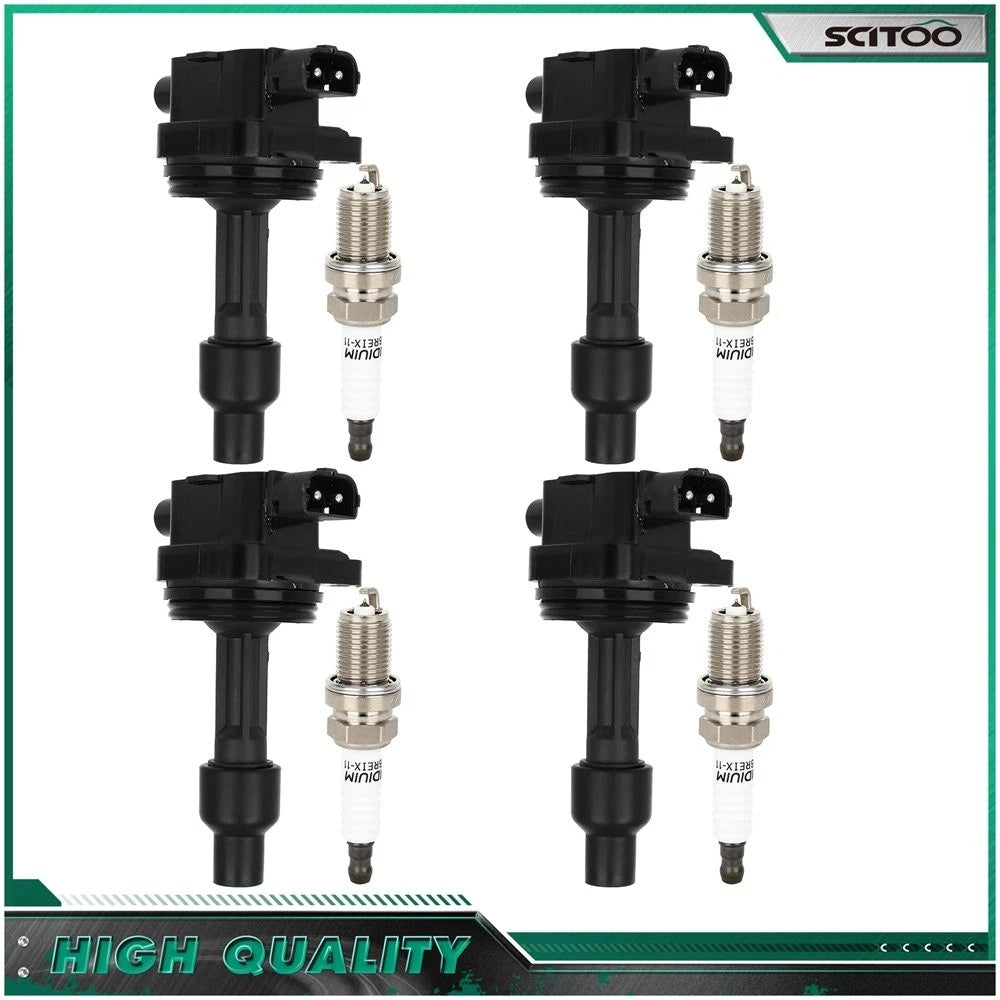 Ignition Coil & Spark Plug for Volvo S40 V40 1.9L L4 (2000–2004)