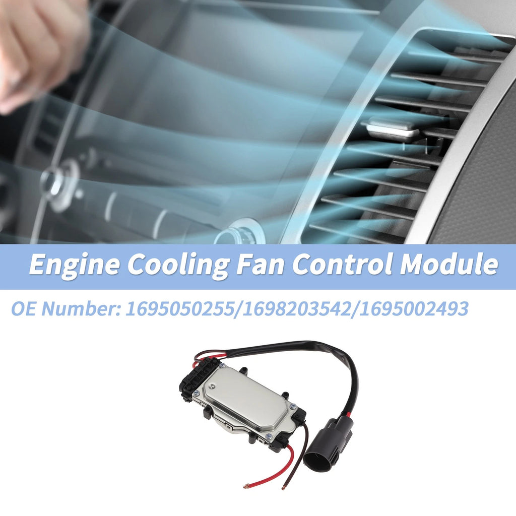 Engine Cooling Fan Control Module No.1695050255 for Mercedes-Benz A-Class (2004–2012)