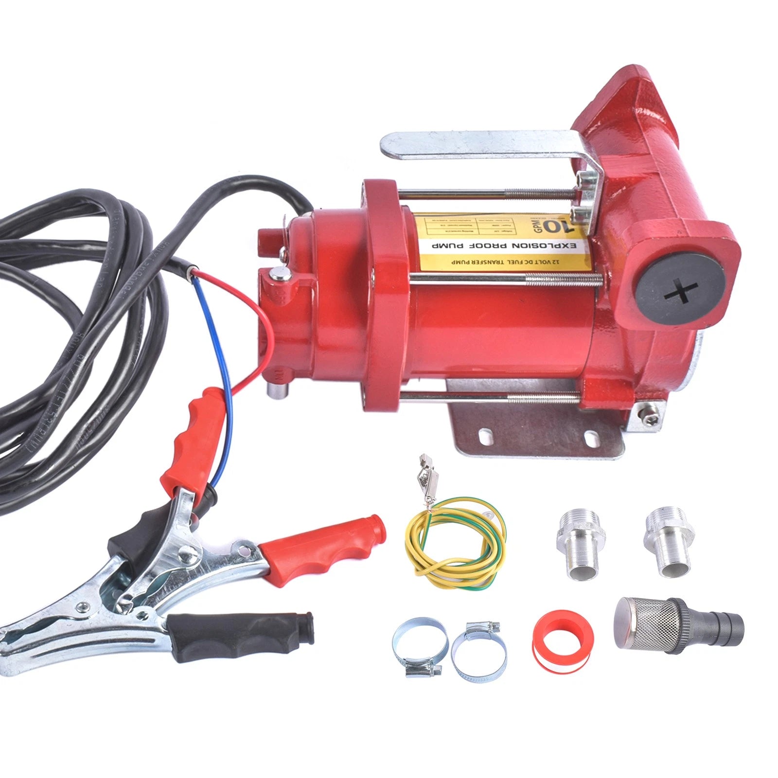 10 GPM 12V DC Fuel Transfer Pump for Trucks Tractors