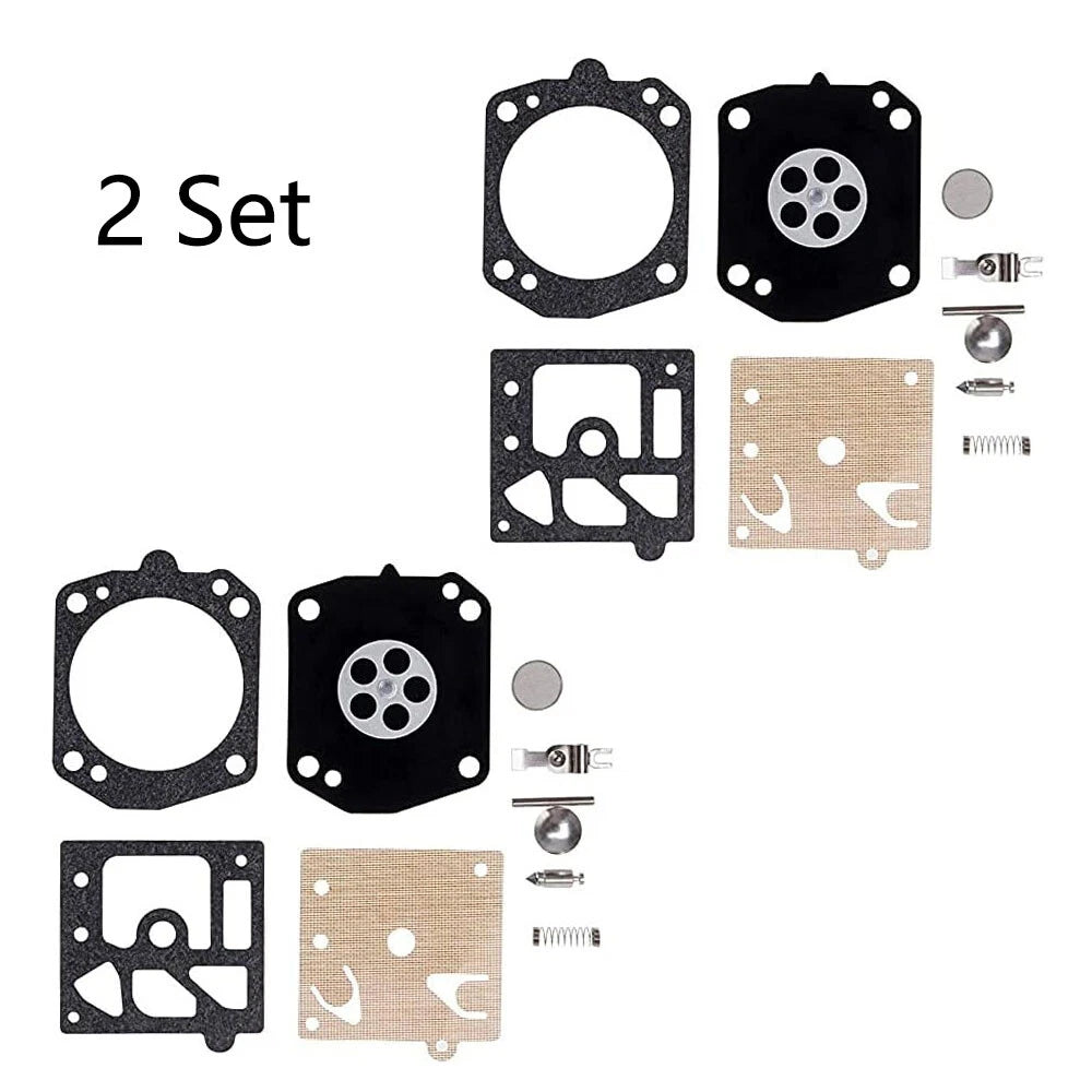 Set of 2 Carburetor Rebuild Kits for Stihl 027 029 039 MS270 MS280 MS290 MS390