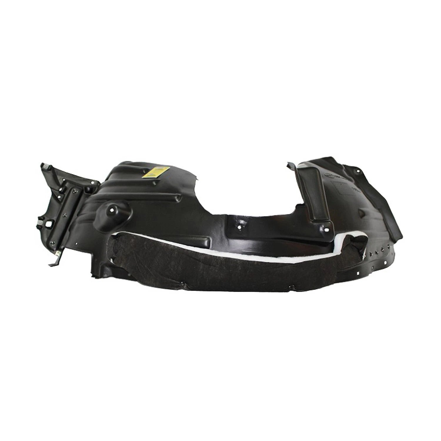 Replacement Polyethylene Driver Side Front Fender Liner w/Insulating Foam