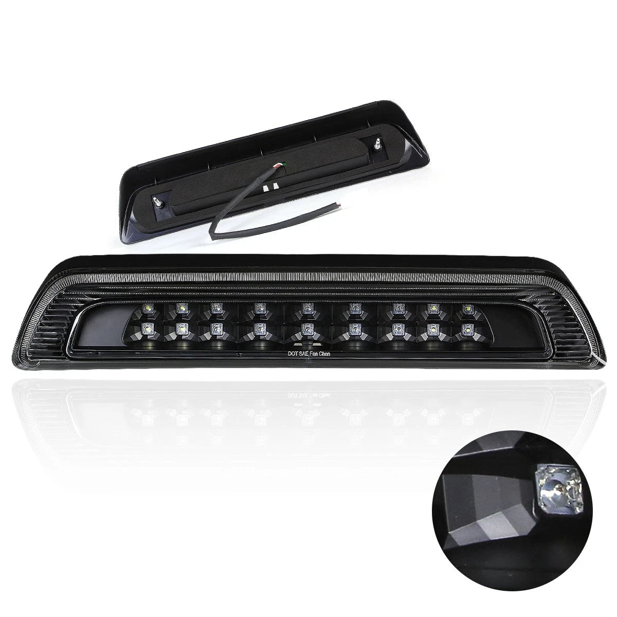 Dual Row LED Third Brake Light for Toyota Tundra (2007–2018)