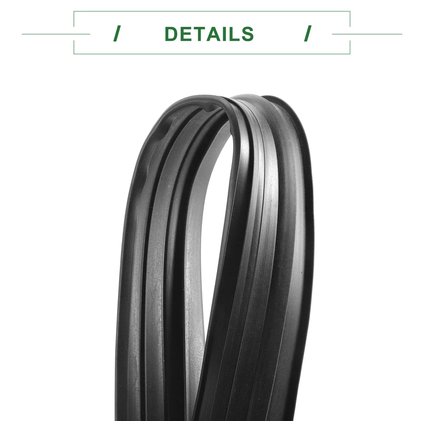 Rear Left Door Window Run Channel Seal Strip for Honda Fit (2007-2019)