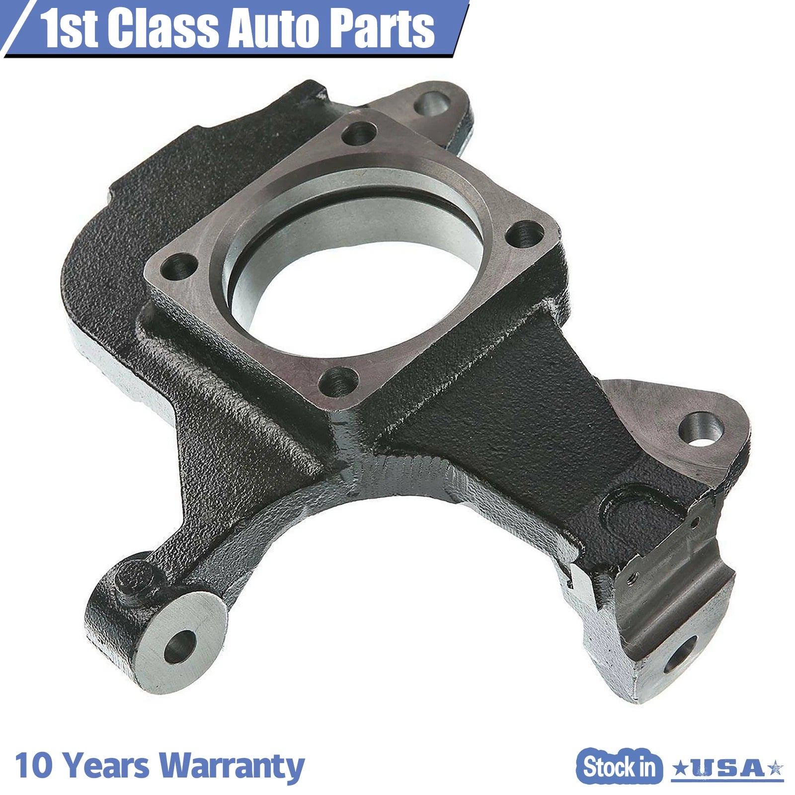 Set of 2 Front Steering Knuckles for Chevy Silverado GMC Sierra (2005-2013)