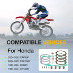 Clutch Friction Plates Gasket Kit for Honda CRF80F/CRF100F (2004–2013)