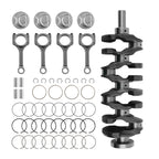 Set of 4 Rod & Piston Kit with Crankshaft for Hyundai Sonata Kia Optima (2011–2014)