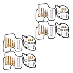 4X Carburetor Rebuild Kits for Honda CBR600F3 (1995–1998)