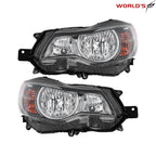 Pair Halogen Headlights for Subaru Impreza XV Crosstrek (2012–2016)