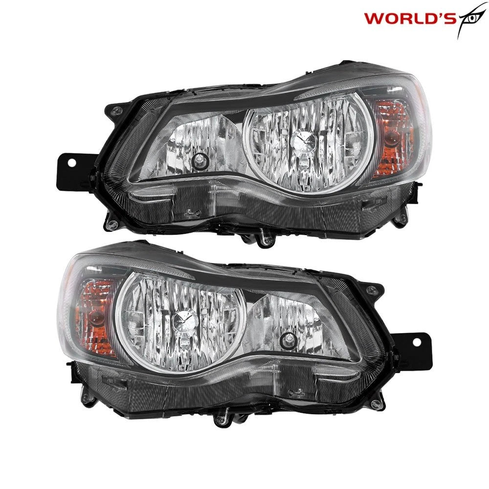 Pair Halogen Headlights for Subaru Impreza XV Crosstrek (2012–2016)
