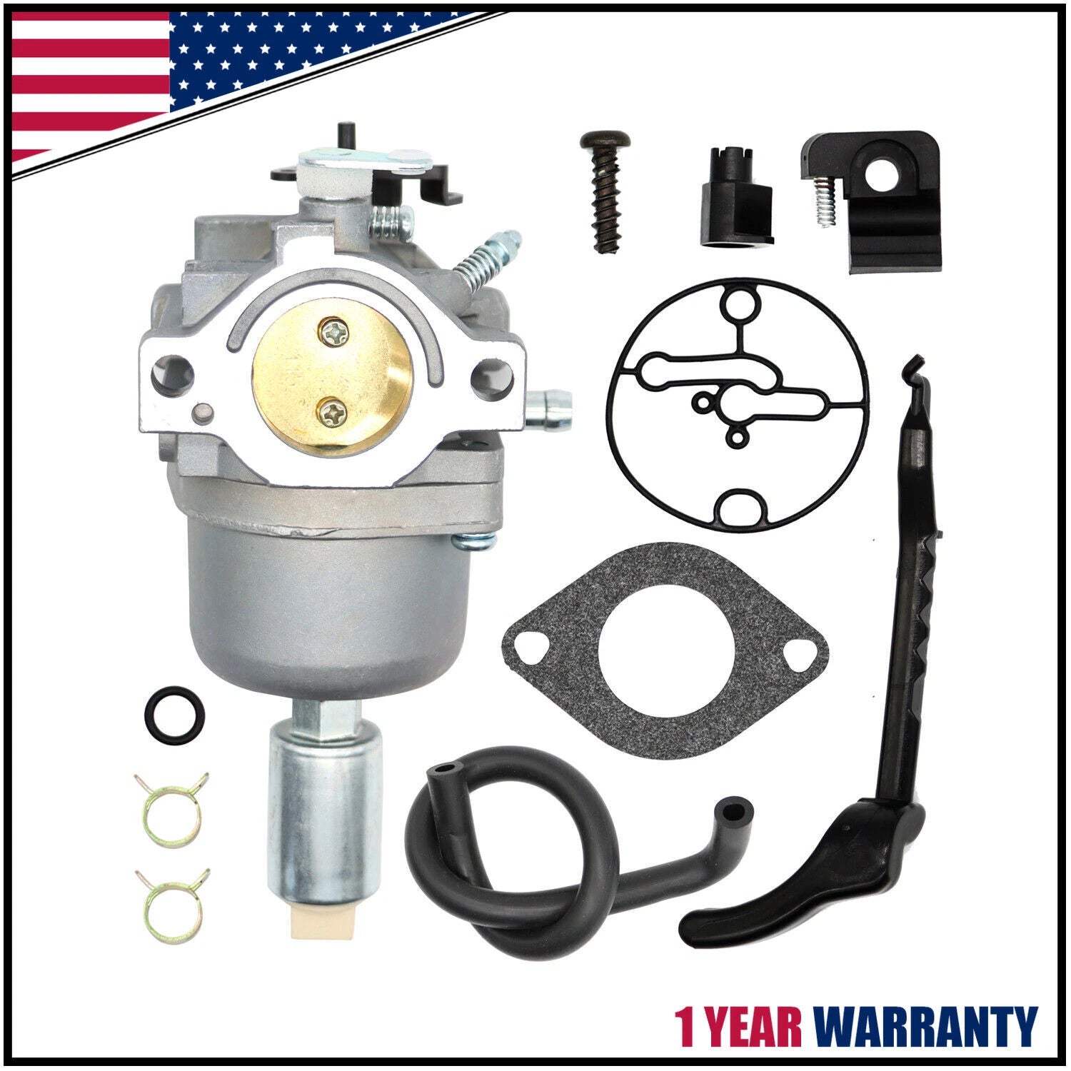 Carburetor 696353 for Briggs & Stratton Lawn Mower Engine (14.5-21hp)