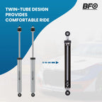 Set of 2 Front Shock Absorbers for Ram 2500 3500 4WD (2010–2022) 3"-4.5" Lift Kit