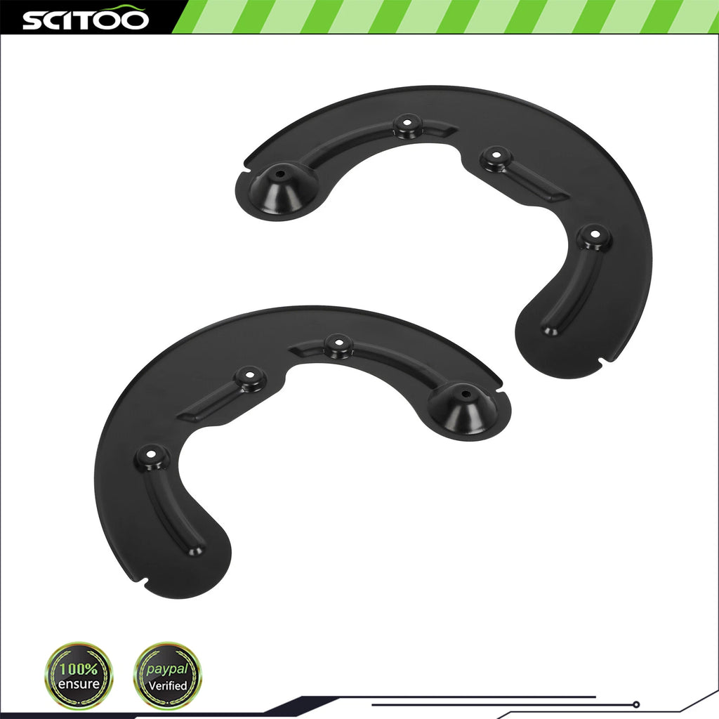 Front Brake Dust Shields for Ford F-150 (2004–2008) 4L3Z2K005BA 4L3Z2K004BA