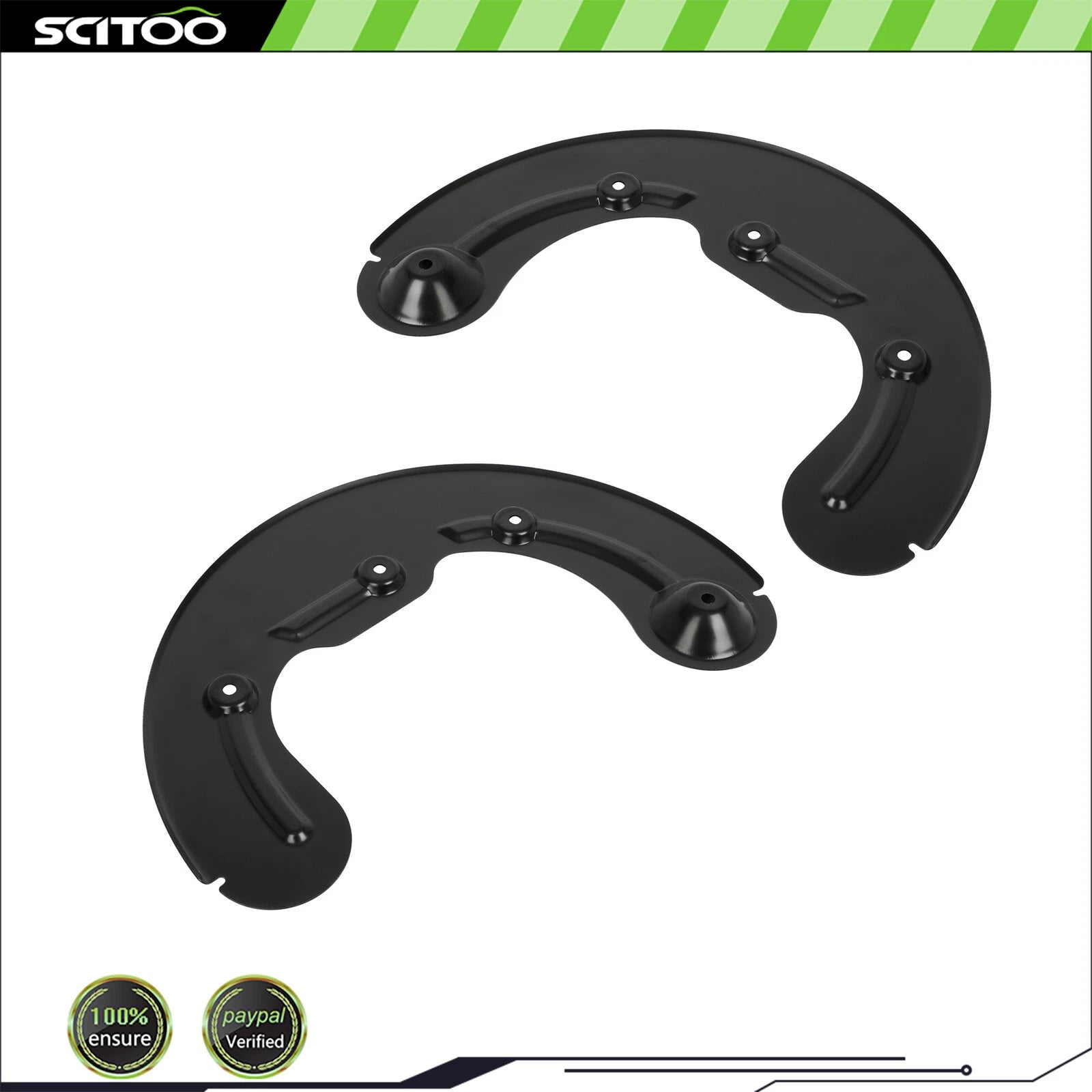 Front Brake Dust Shields for Ford F-150 (2004–2008) 4L3Z2K005BA 4L3Z2K004BA