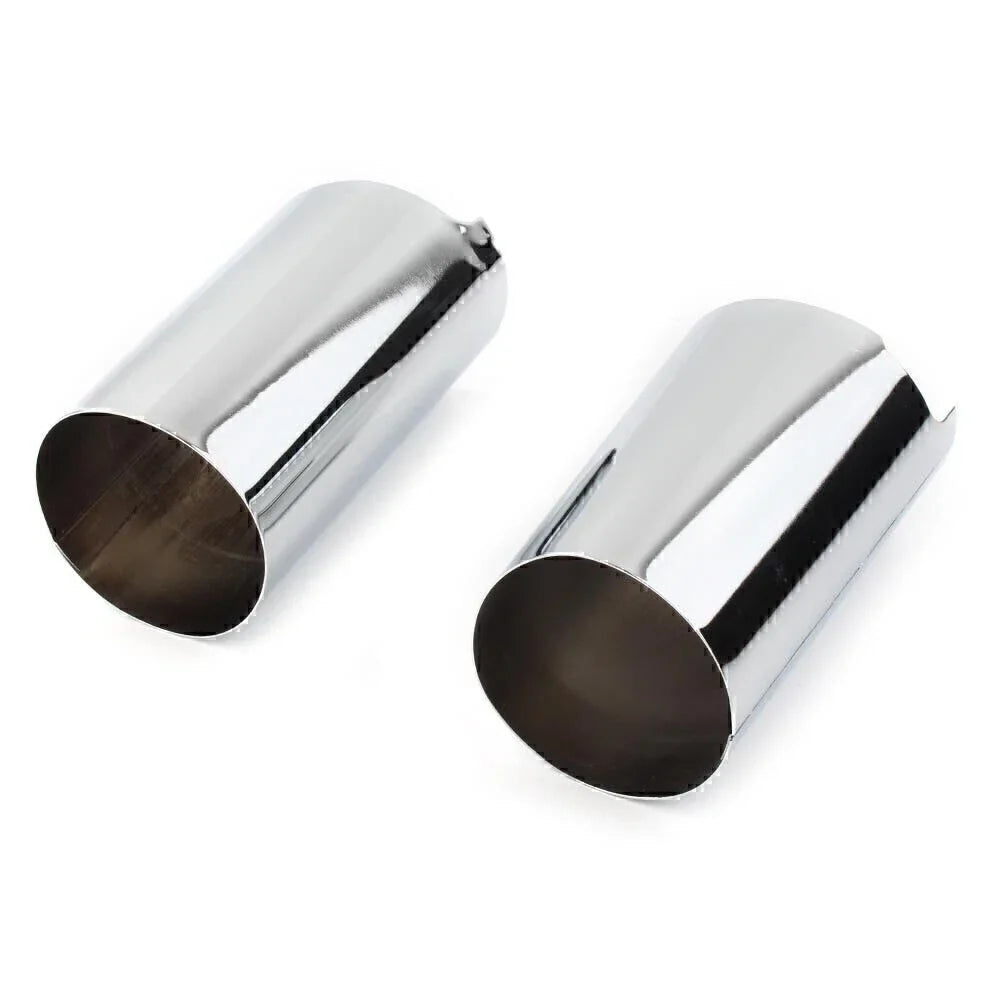 Chrome Fork Slider Covers for Harley Touring Electra Street Tri Glide (2014-2023)