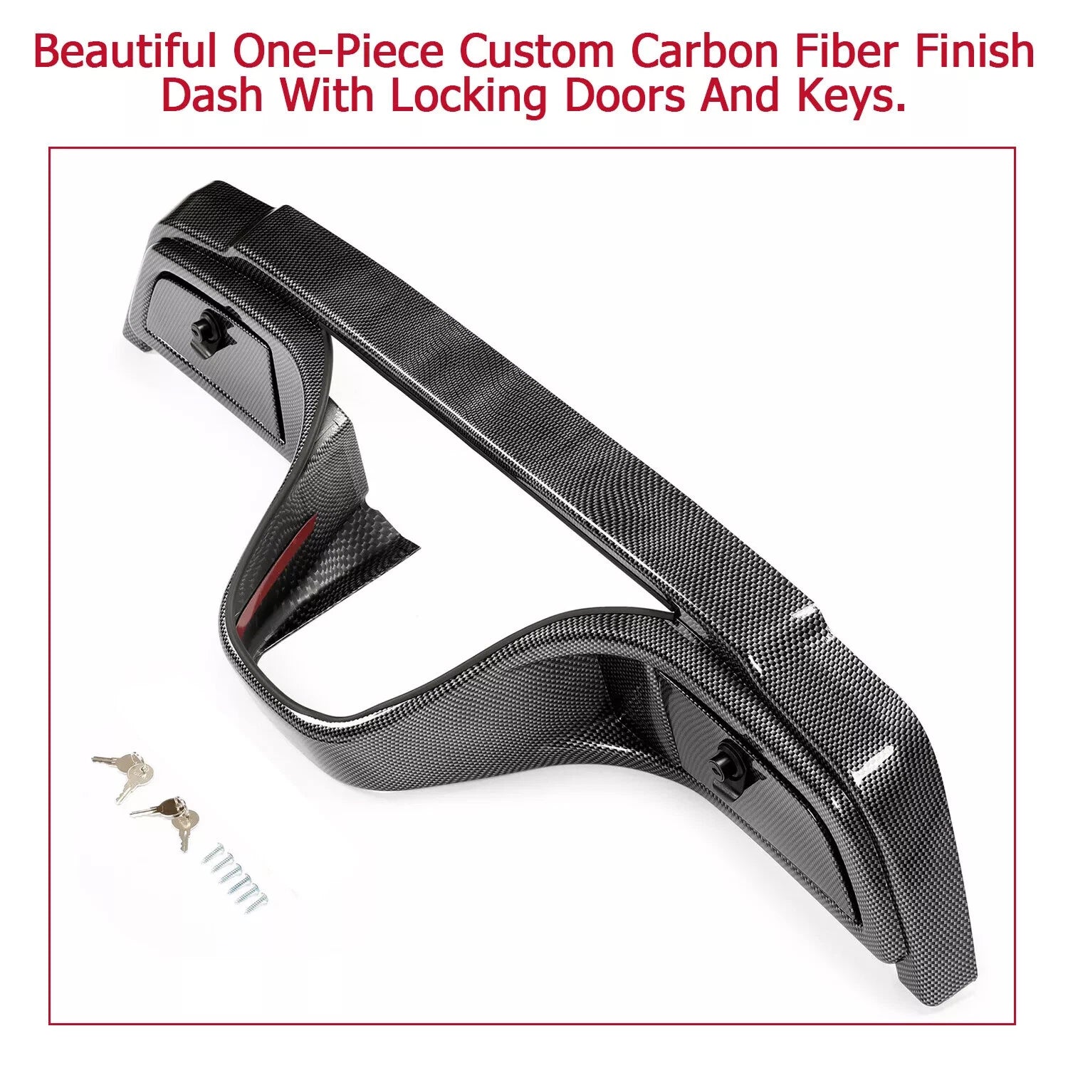 Dash Kit for Yamaha Drive G29 (2007–2016) - Carbon Fiber Color