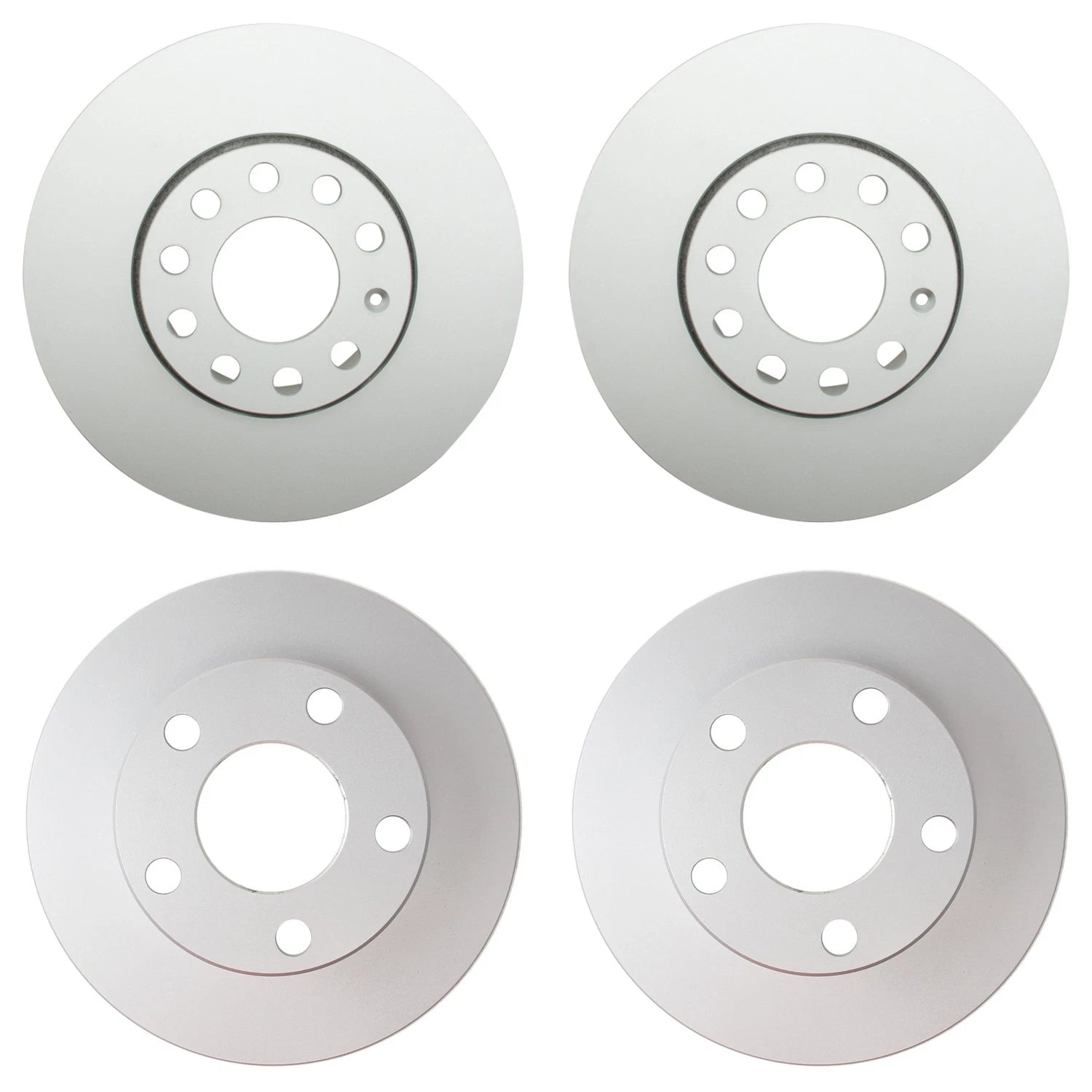 Hella Brake Rotors Kit for Audi A6 Quattro Avant (288mm Front, 245mm Rear)