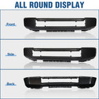 Black Steel Front Bumper Face Bar for Ford F-250 F-350 Super Duty (2020–2022)