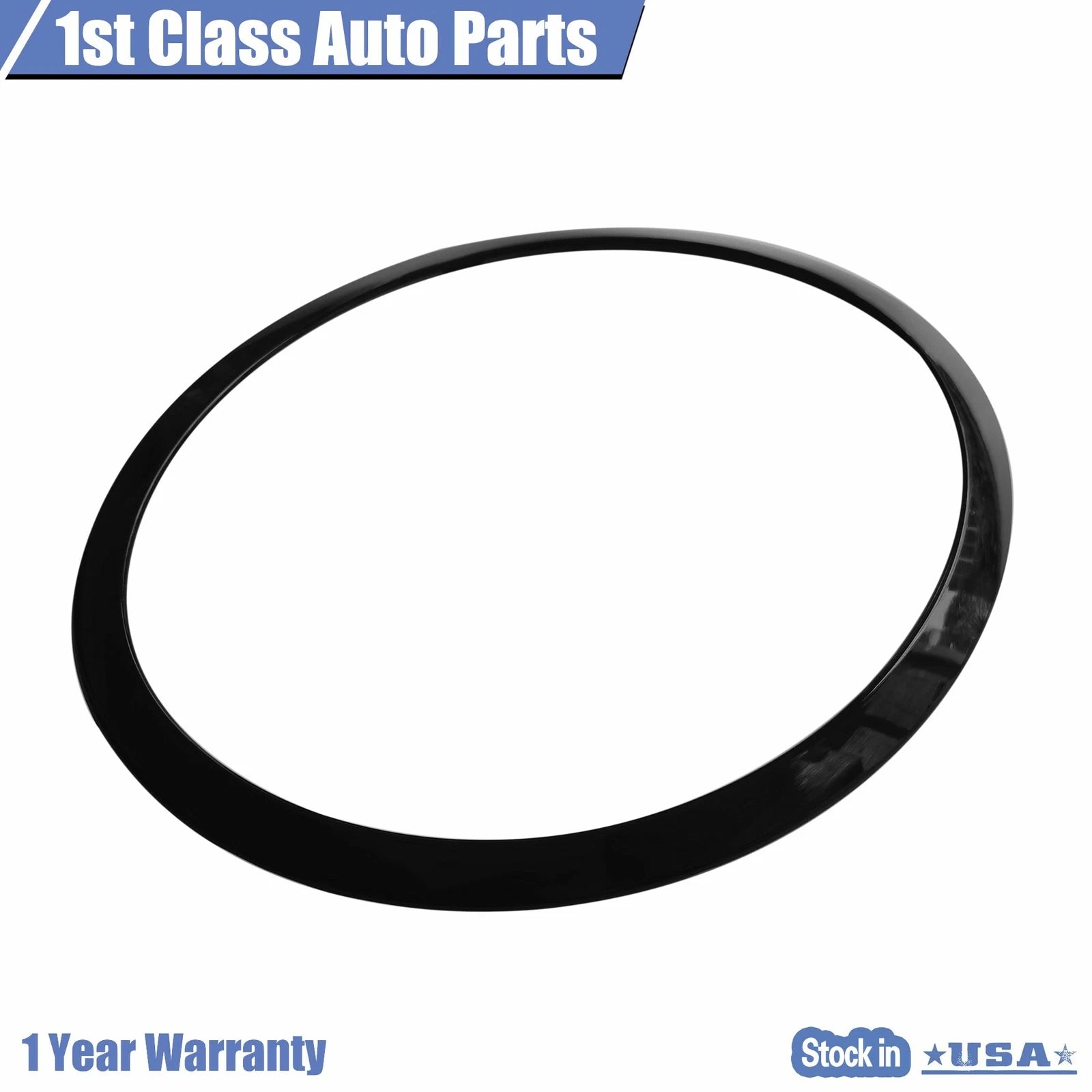 Glossy Black Headlight Trim Ring for Mini Cooper (2007-2015)