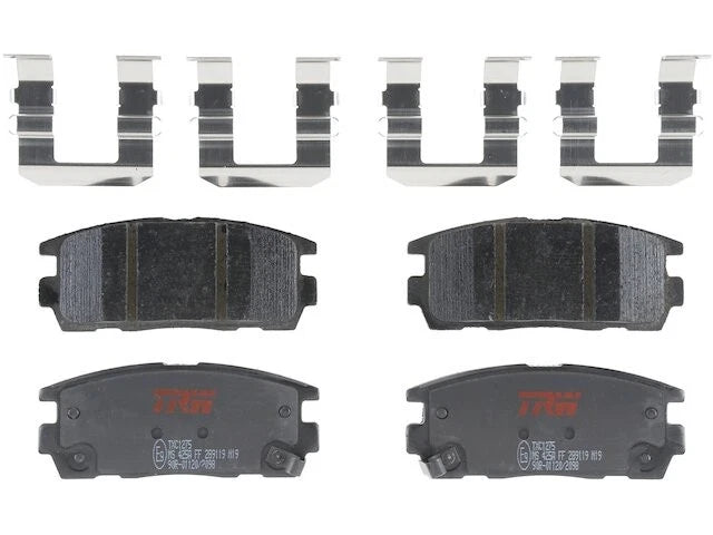 Rear Brake Pad Set for Suzuki XL7 (2007–2009) DX165DF