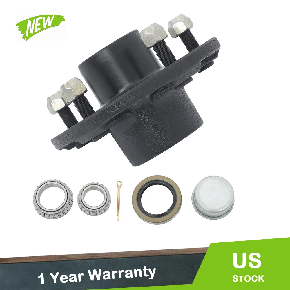 Idler Hub for Utility Boat Trailer 5 Lug 5 on 5.5" Bolt Circle (3500 lbs)