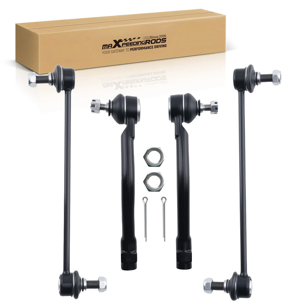 Set of 4 Front Sway Bar End Links for Hyundai Elantra Coupe Soul (2013–2014) K750523