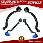 Set of 4 Upper Lower Control Arm Suspension Kit for Range Rover (2003–2012)